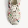 Baskets à lacets Extreme 3XL pour femme, couleur coquille d’œuf/multicolore Baskets à lacets Extreme 3XL pour femme, couleur coquille d’œuf/multicolore