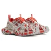 Baskets à lacets extrêmes 3XL « Orange Beige Mesh and Polyurethane » 778698W3XLL7597