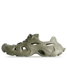 Baskets à lacets HD avec découpes « Vert olive » 702421W3CES3500 Baskets à lacets HD avec découpes « Vert olive » 702421W3CES3500