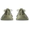 Baskets à lacets HD avec découpes « Vert olive » 702421W3CES3500