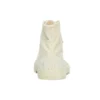 Baskets montantes Paris « Coton déchiré blanc et semelle blanche » 688752W3RC49090
