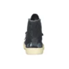 Baskets montantes Paris « Coton déchiré noir et caoutchouc blanc » 688752W3RC11090