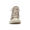 Baskets montantes Paris « Tan BB Monogram Cotton and White Rubber » 688756W3RQ12298