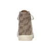 Baskets montantes Paris « Tan BB Monogram Cotton and White Rubber » 688756W3RQ12298