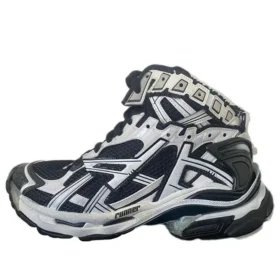 Baskets montantes Runner « Bicolore noir et blanc » 695764W3RH29010