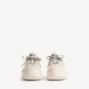 Baskets à plateforme en daim « Hamptons » pour femme, couleur beige/noir