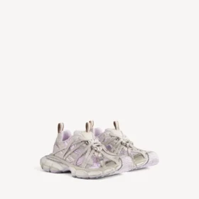 Baskets pour femme 3XL Extreme Laces B, couleur beige/marron/lilas
