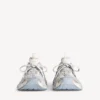 Baskets pour femme 3XL Extreme Laces Logo en blanc/blanc cassé/bleu clair