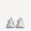 Baskets pour femme 3XL Extreme Laces Logo en blanc/blanc cassé/bleu clair