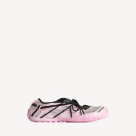 Baskets Radar sans lacets pour femme, rose/noir