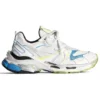 Baskets Runner 2.0 « White Yellow and Blue Mesh and Polyurethane » 779066W3RXP9074