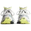 Baskets Runner 2.0 « White Yellow and Blue Mesh and Polyurethane » 779066W3RXP9074