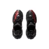 Baskets Runner Graffiti « Mailles et nylon noir et rouge » 677403W3RBQ1060