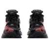 Baskets Runner Graffiti « Mailles et nylon noir et rouge » 677403W3RBQ1060