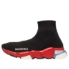 Baskets Speed 1.0 « Noir, rouge et semelle transparente blanche » 607544W05GH1038