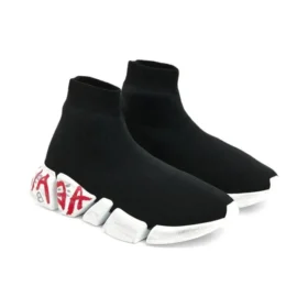 Baskets Speed 2.0 « Black Knit with Red Graffiti » 617239W2DD41096