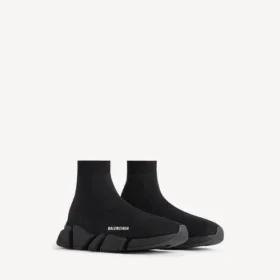 Baskets Speed 2.0 en tricot recyclé pour femme, couleur noire