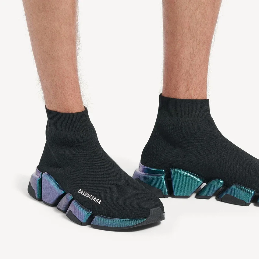 Baskets Speed 2.0 irisées pour homme, en noir Baskets Speed 2.0 irisées pour homme, en noir