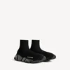 Baskets Speed 2.0 pour homme, semelle entièrement transparente, en tricot recyclé, couleur noire