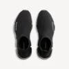 Baskets Speed 2.0 pour homme, semelle entièrement transparente, en tricot recyclé, couleur noire