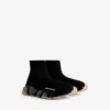 Baskets Speed 2.0 pour homme à semelle entièrement transparente en tricot recyclé, noir/beige Baskets Speed 2.0 pour homme à semelle entièrement transparente en tricot recyclé, noir/beige