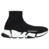 Baskets Speed 2.0 « Tricot noir brillant avec semelle blanche » 636833W2DC11091