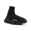 Baskets Speed 2.0 « Tricot noir brillant avec semelle noire » 636833W2AF31000