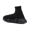 Baskets Speed 2.0 « Tricot noir brillant avec semelle noire » 636833W2AF31000