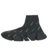 Baskets Speed 2.0 « Tricot recyclé noir avec logo multicolore sur toute la surface » 617196W2DF01088