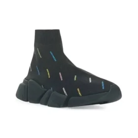 Baskets Speed 2.0 « Tricot recyclé noir avec logo multicolore sur toute la surface » 617239W2DF01088