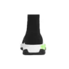 Baskets Speed Graffiti « Tissu noir, semelle Graffiti vert fluo » 605972W05GY1935