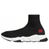 Baskets Speed « Tricot noir avec logo BB rouge » 514218W05G01000