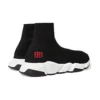 Baskets Speed « Tricot noir avec logo BB rouge » 514218W05G01000