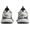 Baskets Track 1.0 « Gris, noir et blanc, en mesh et tissu simili-daim » 542023W3SU59791