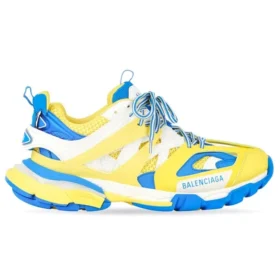 Baskets Track 1.0 LED « Yellow Blue » 555036W3AD37049