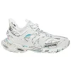 Baskets Track 1.0 « White Blue Mesh and Nylon Graffiti » 542436W3SRA9014