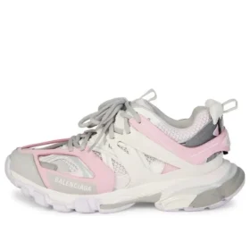 Baskets Track LED « Grey Pink » 555036W3AD61258