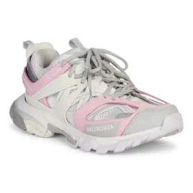 Baskets Track LED « Grey Pink » 555036W3AD61258