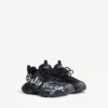 Baskets Track Signature pour homme, noir/blanc