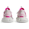 Baskets Track Sock « Tricot et nylon blanc et rose fluo » 736328W3SKC9055