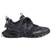 Baskets Track Sock « Tricot et nylon noir et violet clair » 736328W3SKC1058