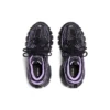 Baskets Track Sock « Tricot et nylon noir et violet clair » 736328W3SKC1058