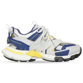 Baskets Track « White Dark Blue Yellow » 542023W3AC49471