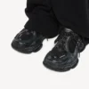 Baskets Triple S.2 pour femme, noir/gris foncé
