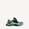 Baskets Triple S.2 pour homme en bleu/blanc/jaune Baskets Triple S.2 pour homme en bleu/blanc/jaune