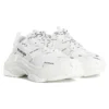 Baskets Triple S « All Over Logo – Blanc » 524039W2FA19010