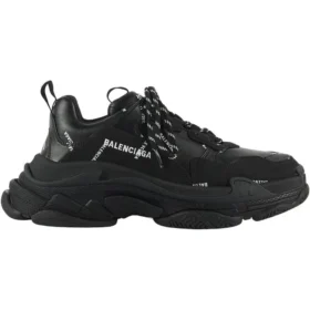 Baskets Triple S « Allover Logo – Black » 536737W2FA11090