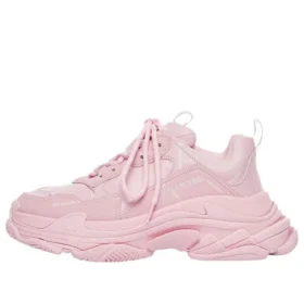 Baskets Triple S « Allover Logo – Rose » 524039W2FA15090