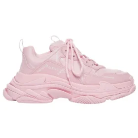 Baskets Triple S « Allover Logo – Rose » 524039W2FA15090