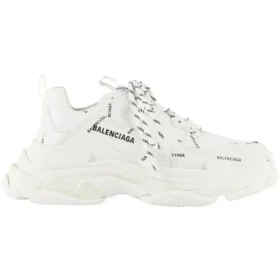 Baskets Triple S « Allover Logo – White » 536737W2FA19010